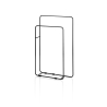 Porte-serviettes sur pied en métal noir design moderne Gumi Promotion