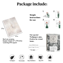 Papier peint élégant beige pour salon moderne Stucco Veneziano Choix