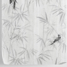 Papier peint pour salon cuisine forêt japonaise grise Japandi Remises