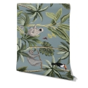 Papier peint nature florale jungle pour salon et chambre d'enfant Jungla Remises