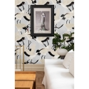 Papier peint moderne et élégant pour salon et chambre d'enfant Aironi Grigi Modèle