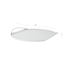 Plateau en métal pour repas au design moderne Tab Prix
