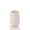Ensemble de salle de bain distributeur gobelet porte-savon et porte-brosse Trendy Offre