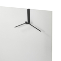 Porte-manteau en métal noir pour porte Trim Promotion