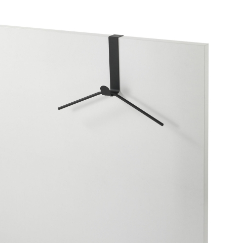 Porte-manteau en métal noir pour porte Trim Promotion