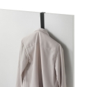 Porte-manteau en métal noir pour porte Trim Offre