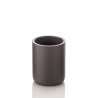 Ensemble accessoires salle de bain distributeur verre porte-savon porte-brosse gris Zara Remises