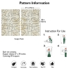 Papier peint blanc moderne design artistique Graffiti Rayures Noires Dimensions