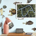Papier peint mer azur pour salon couloir Poissons Tropicaux Choix