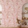 Papier peint élégant et raffiné Jungle Tropical Rose pour salon Offre