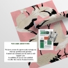 Papier peint adhésif élégant et raffiné pour salon Aironi Rosa Modèle
