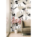 Papier peint moderne et élégant à motif oriental pour salon Aironi Bianchi Offre
