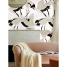 Papier peint moderne et élégant à motif oriental pour salon Aironi Bianchi Remises