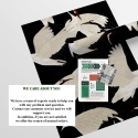 Papier peint autocollant oriental moderne pour salon Aironi Neri Dimensions