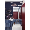 Papier peint design marin moderne Poissons Tropicaux Bleus Remises
