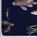 Papier peint design marin moderne Poissons Tropicaux Bleus Réductions