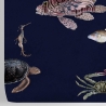 Papier peint design marin moderne Poissons Tropicaux Bleus Réductions