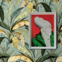 Papier peint autocollant jungle avec arbres Forêt Tropicale Vert Vente