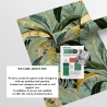 Papier peint autocollant jungle avec arbres Forêt Tropicale Vert Réductions
