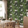 Papier peint jungle forêt pour salon moderne Feuilles de Bananiers Vente