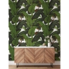 Papier peint jungle forêt pour salon moderne Feuilles de Bananiers Remises