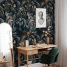 Papier peint chambre à coucher floral jungle Giungla Botanica Réductions