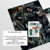 Papier peint chambre à coucher floral jungle Giungla Botanica Modèle