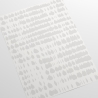 Papier peint moderne design pour salon Blanc Gris Réductions
