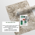 Papier peint beige élégant à motif floral pour chambre à coucher Feuilles Edera Catalogue
