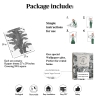 Papier peint urban jungle plantes blanc et gris Palmes Exotiques Réductions