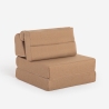 Fauteuil convertible en lit une place pliable, gain de place Jasmine Catalogue