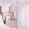 Papier peint floral avec animaux pour chambre d'enfant Rose Vittorienne Offre