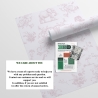 Papier peint floral avec animaux pour chambre d'enfant Rose Vittorienne Réductions
