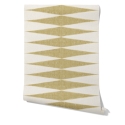 Papier peint design géométrique vintage tissu Chevron Style Scandinave Offre