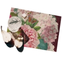 Ensemble de 2 sets de table style floral en plastique lavables Velvet Promotion