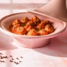 Tajine antiadhésive en céramique rose 26cm Bisetti Stonerose Remises
