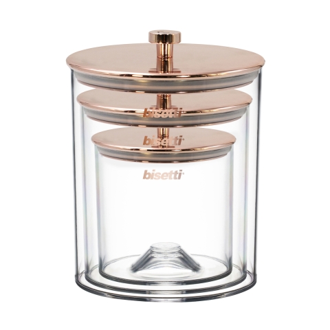 Ensemble de 3 bocaux de cuisine empilables hermétiques Stonerose Promotion