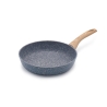 Set de 3 poêles en aluminium antiadhésif avec manche en bois Pierre Gourmet Offre