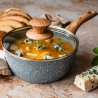 Ensemble de 6 casseroles avec poêle et grill Pierre Gourmet antiadhésif Catalogue