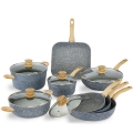 Ensemble de 13 pièces casseroles et poêles en aluminium antiadhésif Pierre Gourmet Promotion