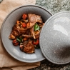 Tajine antiadhésive 26cm en céramique stoneware Pierre Gourmet Vente