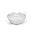 Poêle en aluminium antiadhésive 24cm Bisetti Stonewhite Promotion