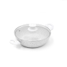 Batterie 13 pièces casseroles poêles grille antiadhésives Stonewhite Offre
