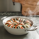 Batterie 13 pièces poêles casserole grill antiadhérente Stonewhite Vente