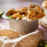 Set de 2 cocottes en céramique stoneware Bisetti Stonewhite pour le four Vente