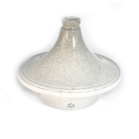 Tajine antiadhésive marocaine 26cm Bisetti Stonewhite Promotion