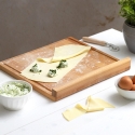 Planche en bois de hêtre 40x36cm pour cuisine Bisetti Vente