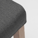 Chaise de cuisine et salle à manger rembourrée style henriksdal Comfort 