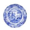 Ensemble de 4 assiettes plates en terre cuite style anglais 27x27x2 cm Blue Italian Promotion