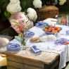 Beurrier en terre cuite décoré style anglais Blue Italian Offre